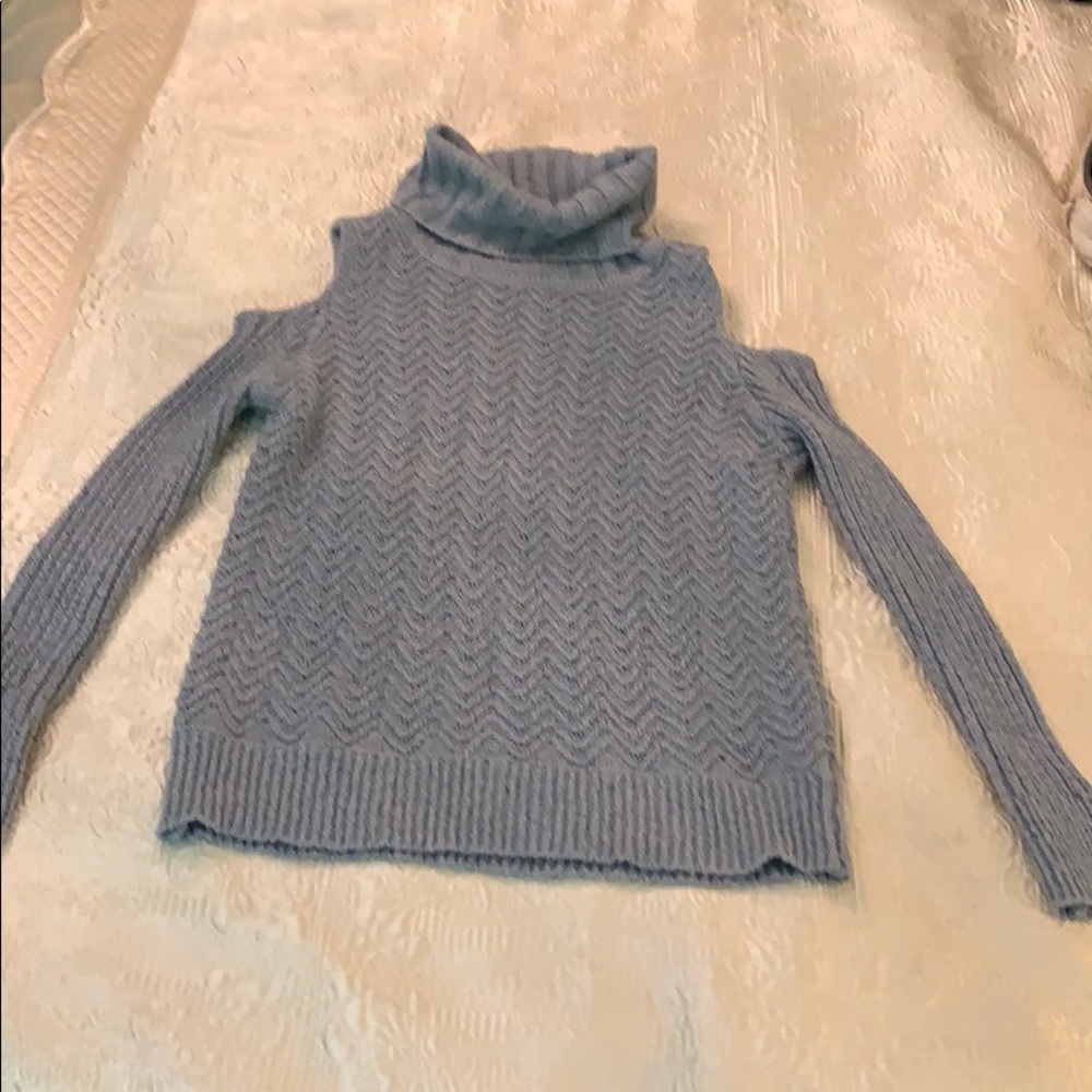 Girls Cold-Shoulder Sweater